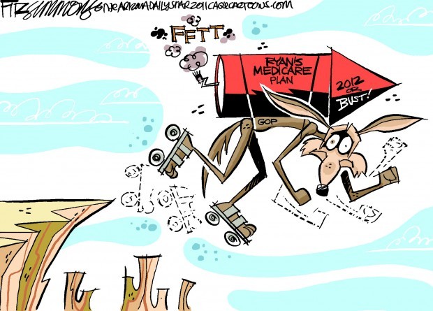 Daily Fitz cartoon: Up in the sky it's---